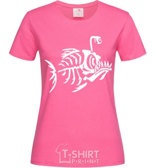 Women's T-shirt fish heliconia фото