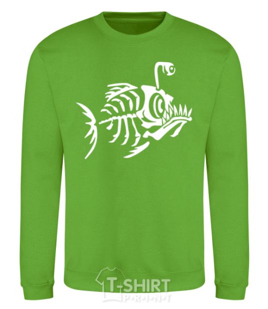 Sweatshirt fish orchid-green фото