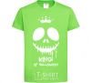 Kids T-shirt King of halloween orchid-green фото