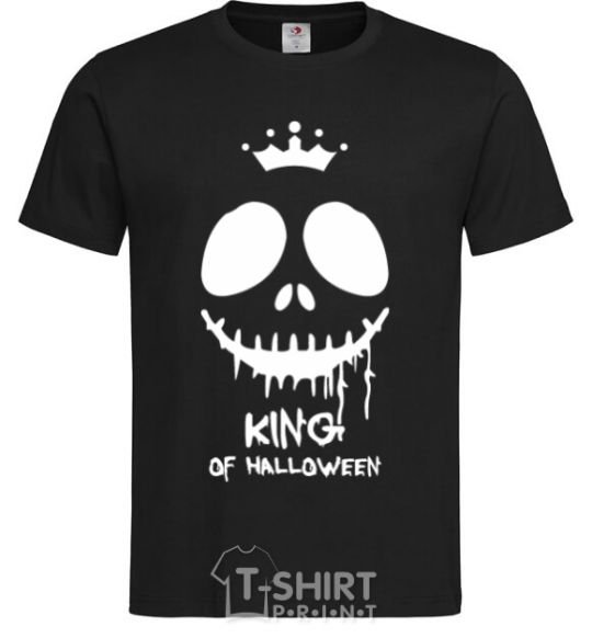 Мужская футболка King of halloween Черный фото