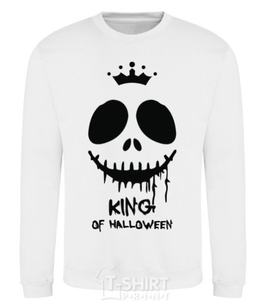 Sweatshirt King of halloween White фото