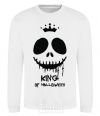 Sweatshirt King of halloween White фото