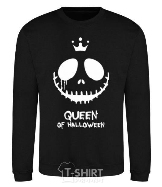 Свитшот Queen of halloween Черный фото