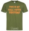 Men's T-Shirt This is my halloween queen millennial-khaki фото