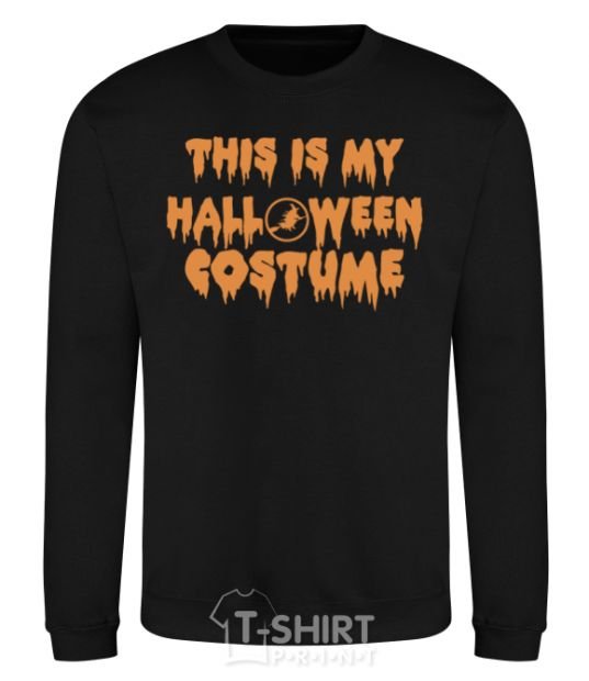 Sweatshirt This is my halloween queen black фото