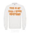 Sweatshirt This is my halloween queen White фото