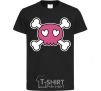 Kids T-shirt Skull black фото