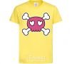 Kids T-shirt Skull cornsilk фото