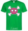 Men's T-Shirt Skull kelly-green фото