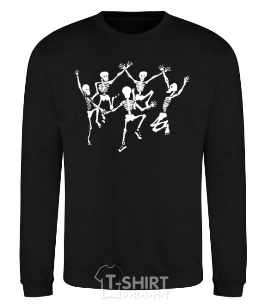 Sweatshirt dance skeleton black фото
