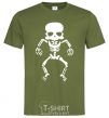 Men's T-Shirt skeleton V.1 millennial-khaki фото