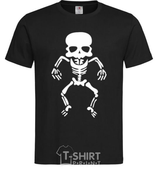 Men's T-Shirt skeleton V.1 black фото