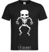 Men's T-Shirt skeleton V.1 black фото