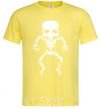 Men's T-Shirt skeleton V.1 cornsilk фото