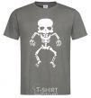 Men's T-Shirt skeleton V.1 dark-grey фото