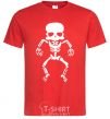 Men's T-Shirt skeleton V.1 red фото