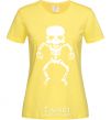 Women's T-shirt skeleton V.1 cornsilk фото