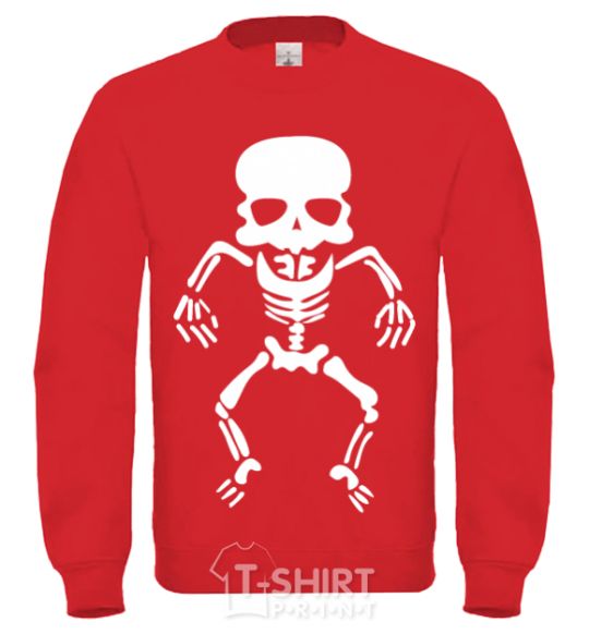 Sweatshirt skeleton V.1 yellow фото