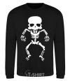 Sweatshirt skeleton V.1 black фото