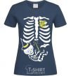 Women's T-shirt Harry navy-blue фото