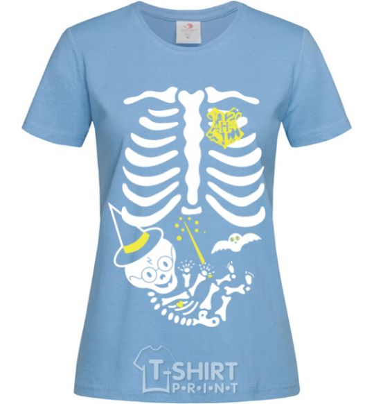 Women's T-shirt Harry sky-blue фото