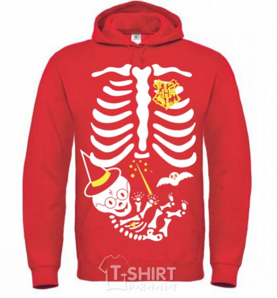 Men`s hoodie Harry bright-red фото