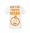 Мужская футболка dont eat pumpkin seeds Белый фото