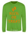 Sweatshirt kick or treat orchid-green фото