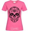 Women's T-shirt mexican skull heliconia фото