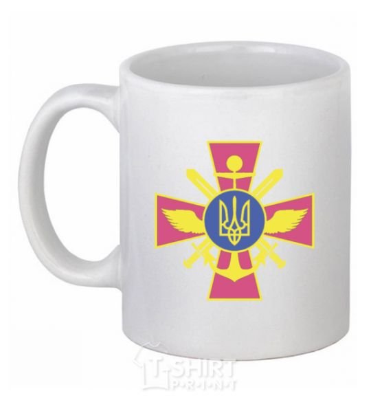 Ceramic mug The Armed Forces of Ukraine White фото