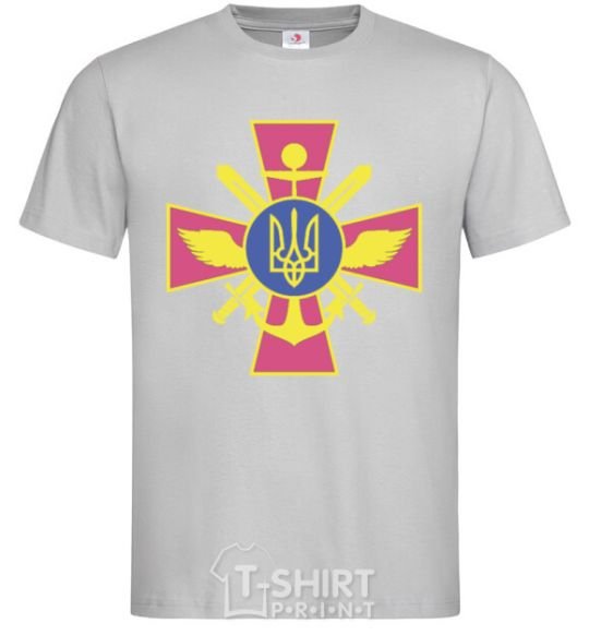 Men's T-Shirt The Armed Forces of Ukraine grey фото