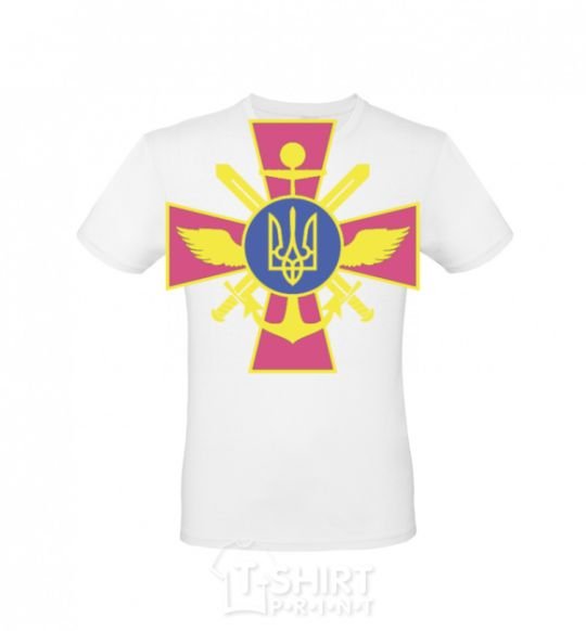 Men's T-Shirt The Armed Forces of Ukraine White фото