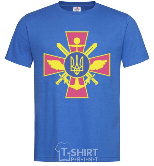 Men's T-Shirt The Armed Forces of Ukraine royal-blue фото