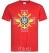 Men's T-Shirt The Armed Forces of Ukraine red фото