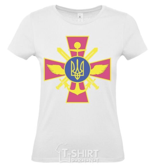 Women's T-shirt The Armed Forces of Ukraine White фото