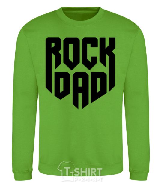 Sweatshirt Rock dad orchid-green фото
