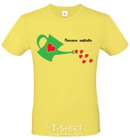 Men's T-Shirt Daddy's love cornsilk фото