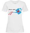 Women's T-shirt A mother's love White фото
