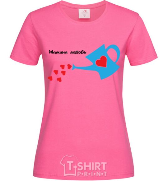 Women's T-shirt A mother's love heliconia фото