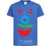 Kids T-shirt Love royal-blue фото