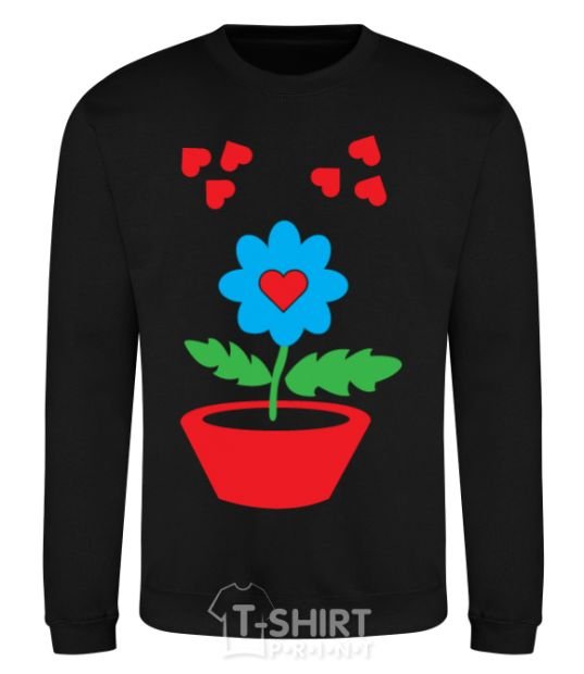 Sweatshirt Love black фото