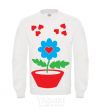 Sweatshirt Love White фото