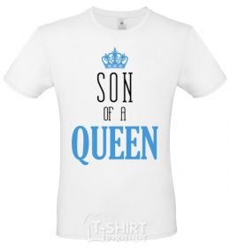 Men's T-Shirt Best son White фото