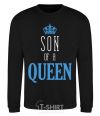 Sweatshirt Son of a queen black фото