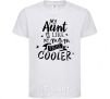 Kids T-shirt My ant is like my mom but cooler White фото