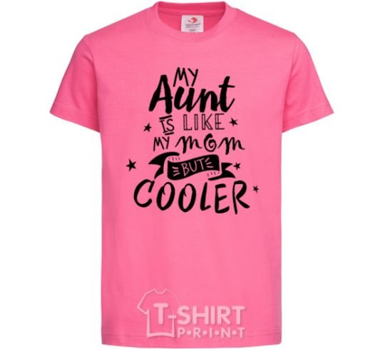 Kids T-shirt My ant is like my mom but cooler heliconia фото