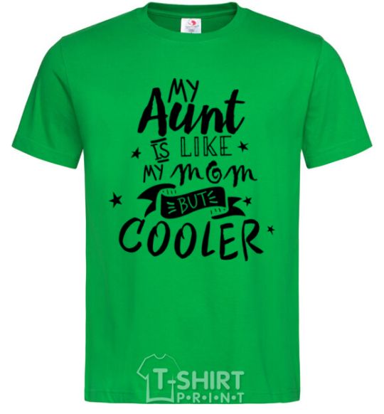 Мужская футболка My ant is like my mom but cooler Зеленый фото