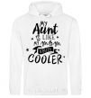 Men`s hoodie My ant is like my mom but cooler White фото