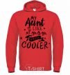 Men`s hoodie My ant is like my mom but cooler bright-red фото