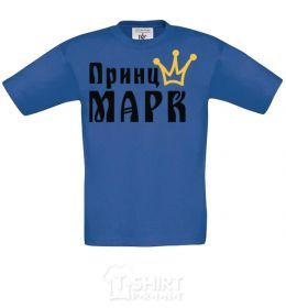 Kids T-shirt Prince royal-blue фото